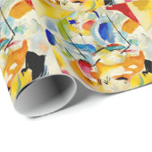 Kandinsky Zeeslag 1913 Cadeaupapier (Rol Hoek)