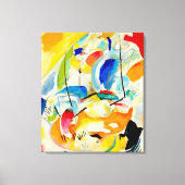Kandinsky Zeeslag 1913 Canvas Afdruk (Voorkant)