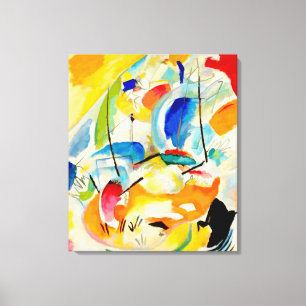 Kandinsky Zeeslag 1913 Canvas Afdruk
