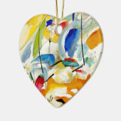 Kandinsky Zeeslag 1913 Keramisch Ornament (Links)