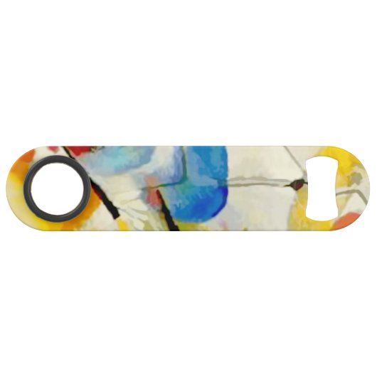 Kandinsky Zeeslag 1913 Speed Flessenopener (Voorkant (Horizontaal))