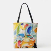 Kandinsky Zeeslag 1913 Tote Bag (Achterkant)