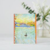 Kandinsky - Zeilboot in Zee Briefkaart (Staand voorkant)