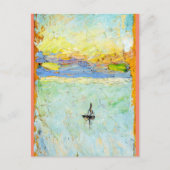 Kandinsky - Zeilboot in Zee Briefkaart (Voorkant)