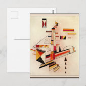 Kandinsky - Zeker, abstracte kunst, Briefkaart (Voorkant / Achterkant)