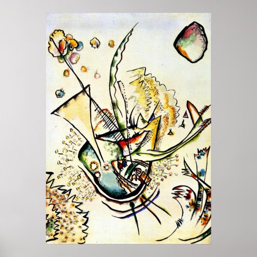 Kandinsky - Zonder titel, 1918 Poster (Voorkant)