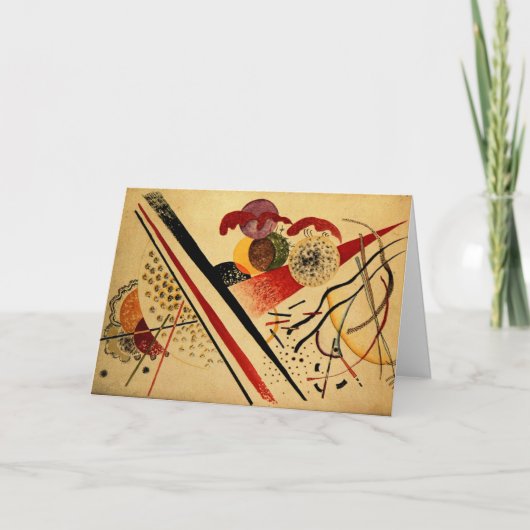 Kandinsky - Zonder titel, 1922, Kaart (Voorkant)