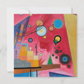 Kandinsky - Zware Rood Kaart (Voorkant)