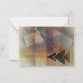 Kandinsky - Zware tips, abstracte kunst Notitiekaartje (Voorkant)