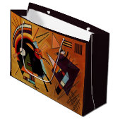 Kandinsky - Zwart en Paars, Groot Cadeauzakje (Voorkant Gekanteld)
