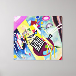 KANDINSKY - ZWART ROOSTER - 1922 - Bauhaus - Canvas Afdruk