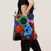Kandinsky - Zwart Toenemend Tote Bag (Dichtbij)