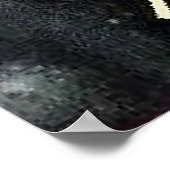 Kandinsky - Zwarte begeleiding  Poster (Hoek)