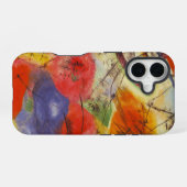 Kandinsky Zwarte Strepen Abstract Schilderij iPhone 16 Hoesje (Achterkant horizontaal)