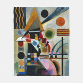 Kandinsky - Zwingend, beroemd schilderij, Fleece Deken (Voorkant)