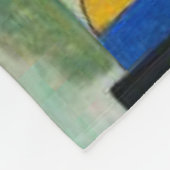 Kandinsky - Zwingend, beroemd schilderij, Fleece Deken (Hoek)