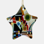 Kandinsky - Zwingend, beroemd schilderij, Keramisch Ornament (Rechts)