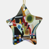 Kandinsky - Zwingend, beroemd schilderij, Keramisch Ornament (Links)