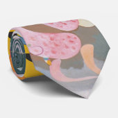 Kandinsky's abstracte kunstwerk stropdas (Opgerold)