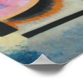 Kandinsky's Abstracte schilderijen doorgeven Poster (Hoek)