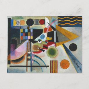 Kandinsky's Abstracte schildpaddenstoel Briefkaart