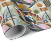 Kandinsky's Abstracte schildpaddenstoel Cadeaupapier (Rol Hoek)