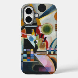 Kandinsky's Abstracte schildpaddenstoel iPhone 16 Hoesje