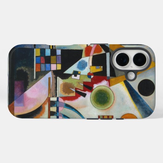 Kandinsky's Abstracte schildpaddenstoel Case-Mate iPhone Case (Achterkant (horizontaal))