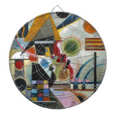 Kandinsky's Abstracte schildpaddenstoel Dartbord (Voorkant)
