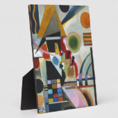 Kandinsky's Abstracte schildpaddenstoel Fotoplaat (Zijkant)