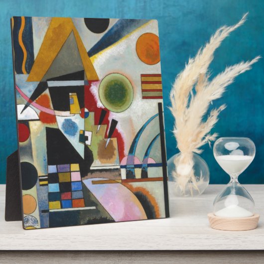 Kandinsky's Abstracte schildpaddenstoel Fotoplaat (Zijkant)