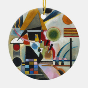 Kandinsky's Abstracte schildpaddenstoel Keramisch Ornament