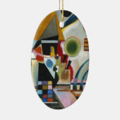 Kandinsky's Abstracte schildpaddenstoel Keramisch Ornament (Rechts)