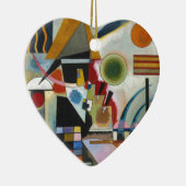 Kandinsky's Abstracte schildpaddenstoel Keramisch Ornament (Rechts)