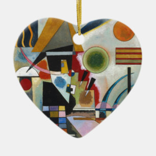 Kandinsky's Abstracte schildpaddenstoel Keramisch Ornament