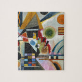 Kandinsky's Abstracte schildpaddenstoel Legpuzzel (Verticaal)