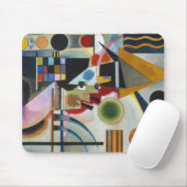 Kandinsky's Abstracte schildpaddenstoel Muismat (Met muis)