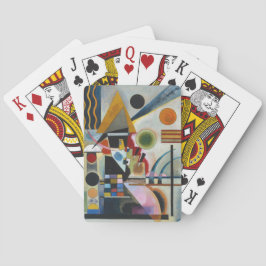 Kandinsky's Abstracte schildpaddenstoel Pokerkaarten