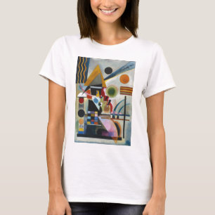 Kandinsky's Abstracte schildpaddenstoel T-shirt