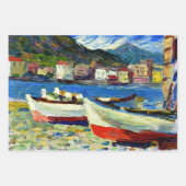 Kandinsky's beroemde kunstwerk inpakpapier vel (Voorkant 2)