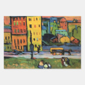 Kandinsky's beroemde kunstwerk inpakpapier vel (Voorkant)