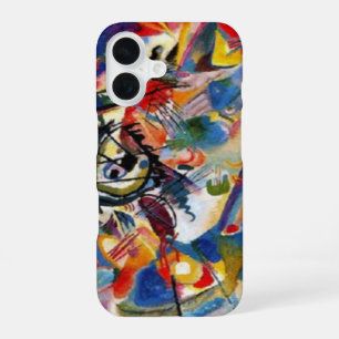 Kandinsky's Compositie VII iPhone 16 Hoesje