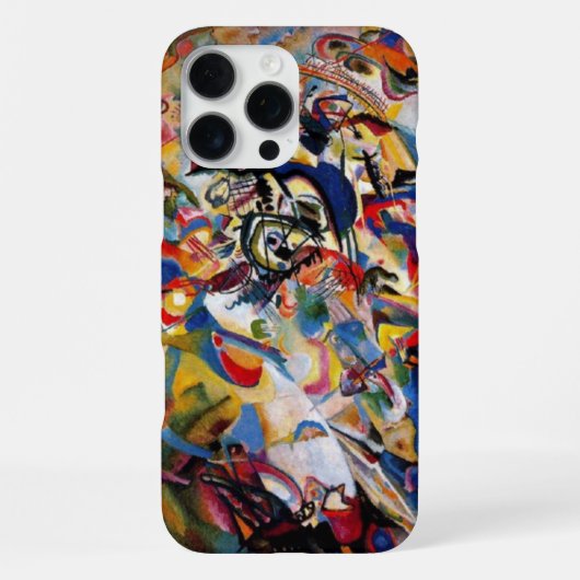 Kandinsky's Compositie VII iPhone Hoesje (Achterkant)