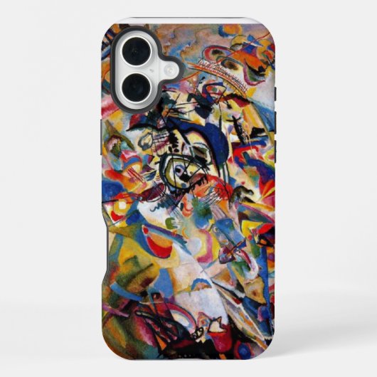 Kandinsky's Compositie VII iPhone Hoesje (Achterkant)