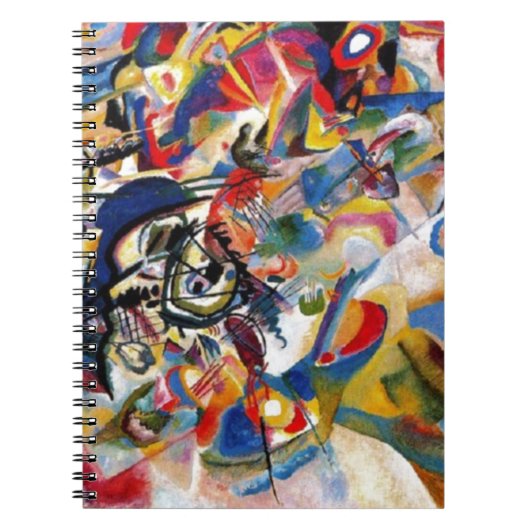 Kandinsky's Compositie VII Notitieboek (Voorkant)