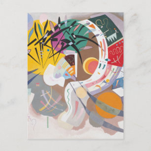 Kandinsky's Dominant Curve Abstract Briefkaart