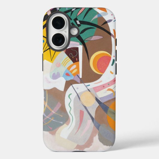 Kandinsky's Dominant Curve Abstract Case-Mate iPhone Case (Achterkant)