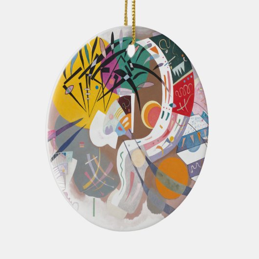 Kandinsky's Dominant Curve Abstract Keramisch Ornament (Rechts)