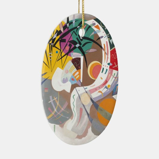 Kandinsky's Dominant Curve Abstract Keramisch Ornament (Rechts)