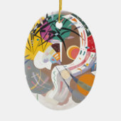 Kandinsky's Dominant Curve Abstract Keramisch Ornament (Voorkant)